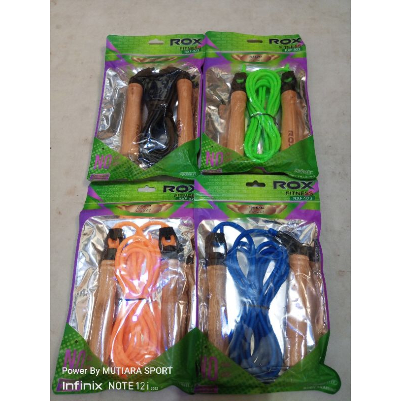 SKIPPING KAYU ROX ORIGINAL LOMPAT TALI KUAT PUTARAN LANCAR MURAH