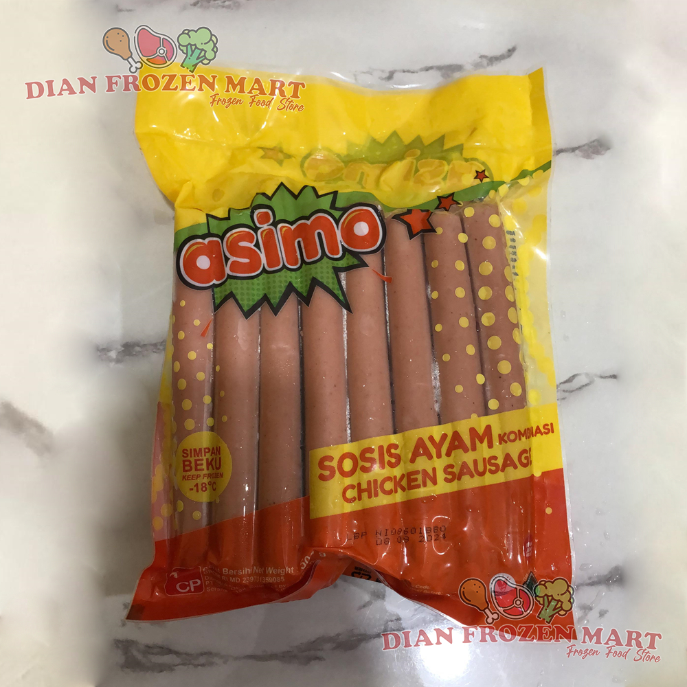 

Asimo sosis ayam 500 Gr | sosis ayam murah