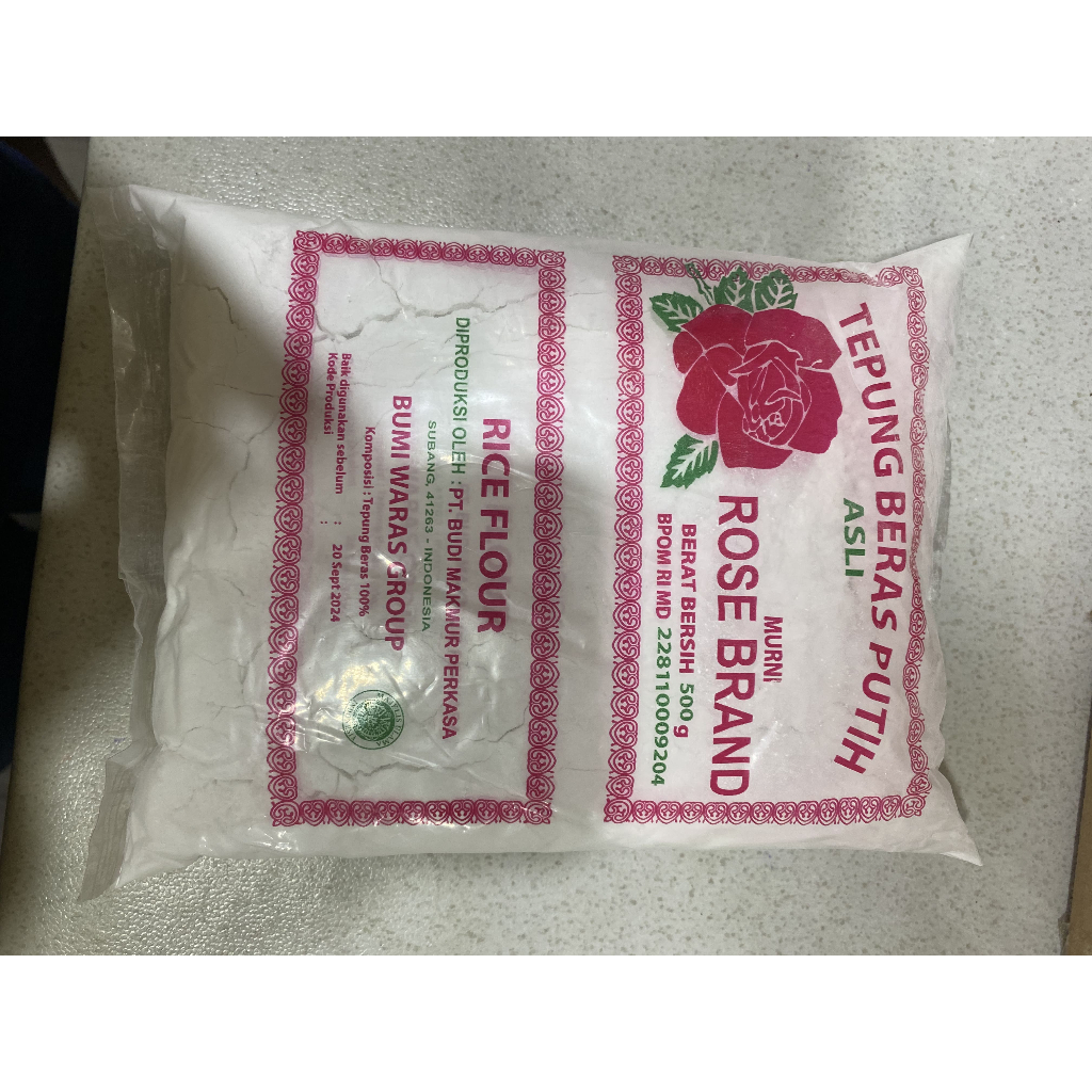 

Tepung Beras Putih Rose Brand