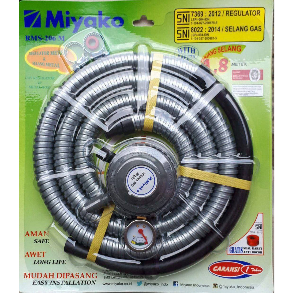 [ RMS-206M / RMS - 206 M MIYAKO ] SELANG REGULATOR RMS 206 M