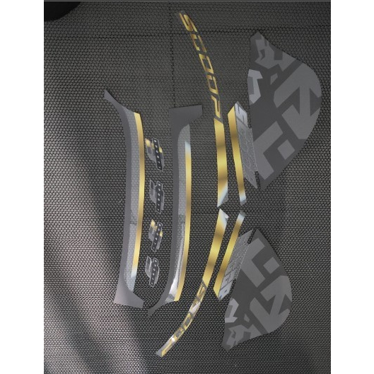 STRIPING TRANSPARAN SCOOPY 2021 PRESTIGE SCOOPY 2022 COPY LIS ORI