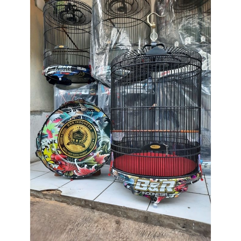 SANGKAR MURAI BNR KOI PVC NOMER 2//AKSESORIS