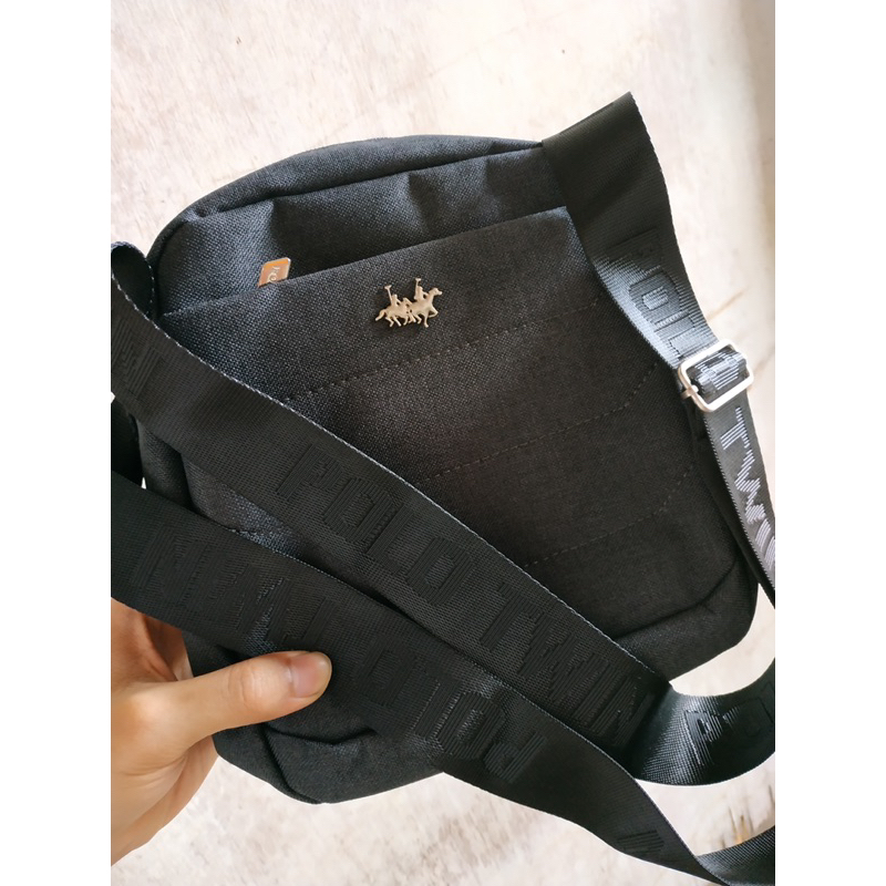 Sling Bag Tas Polo Hitam New