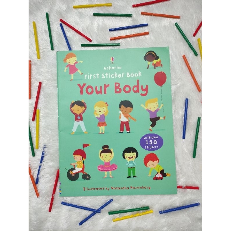 [Usborne] First Sticker Book Your Body