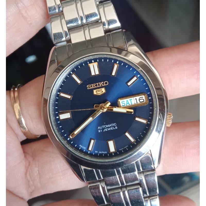 Seiko Automatic Blue Dial cal 7s26-03B0