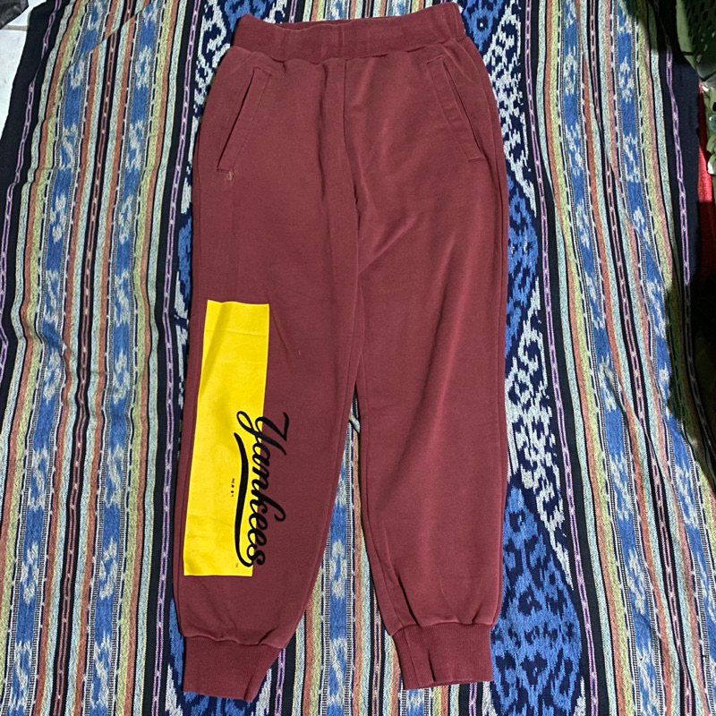 JOGGER MLB YANKEES MAROON