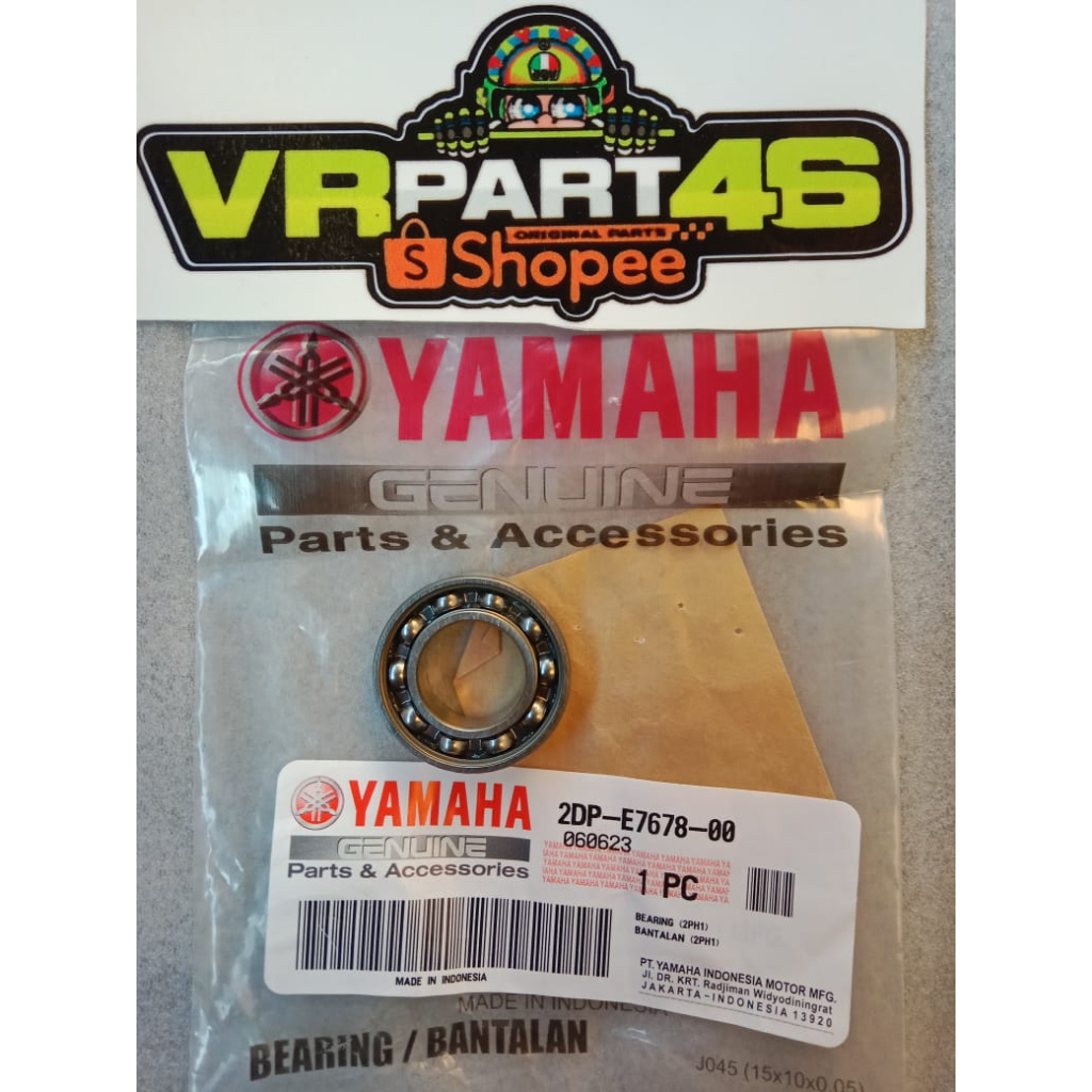 BEARING LAHAR BEARING LAHER PULLY MIO M3 FINO 125 X RIDE 125 SOUL GT 125 ORIGINAL YAMAHA GENUINE PAR
