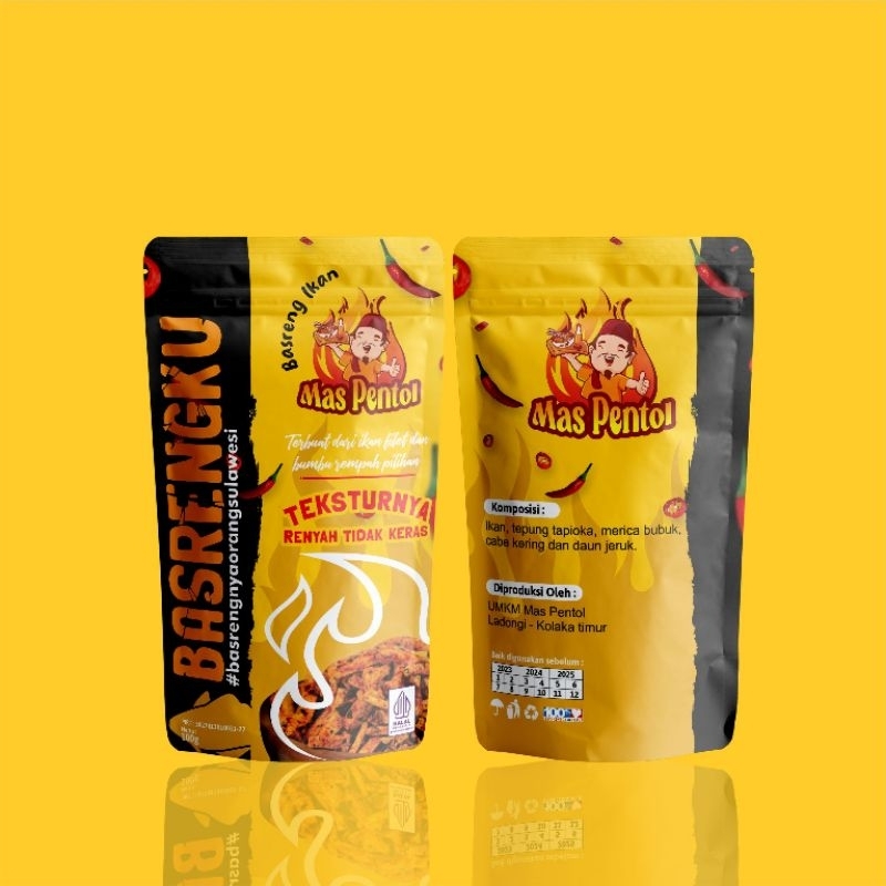 

basrengku stik Kemasan premium