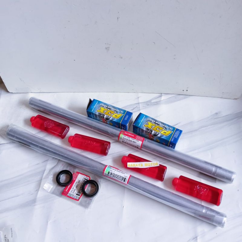 Paket As Shock Depan Honda CBR150/CB 150R/CBR CB 150R K45 Oli 4 Botol+Sil Shock Ori