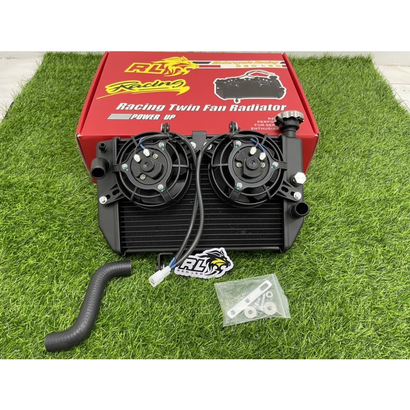 Radiator Red Leo Double Fan Ninja 150 / MX King / MX old/new Original Red Leo