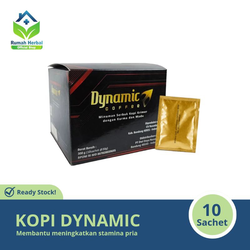

Kopi Dynamic Original 1 Box 10 Sachet Stamina Pria