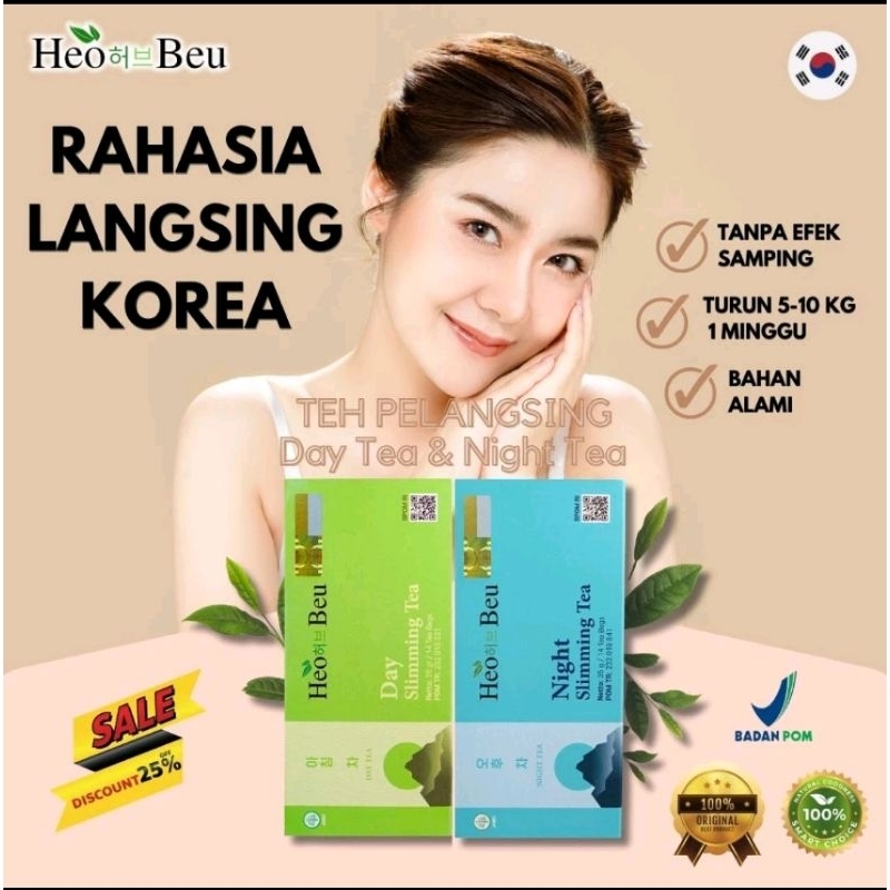 

HEO BEU SLIMMING TEA | TEH HEOBEU KOREA | ORIGINAL HEO BEO SLIMING TEA
