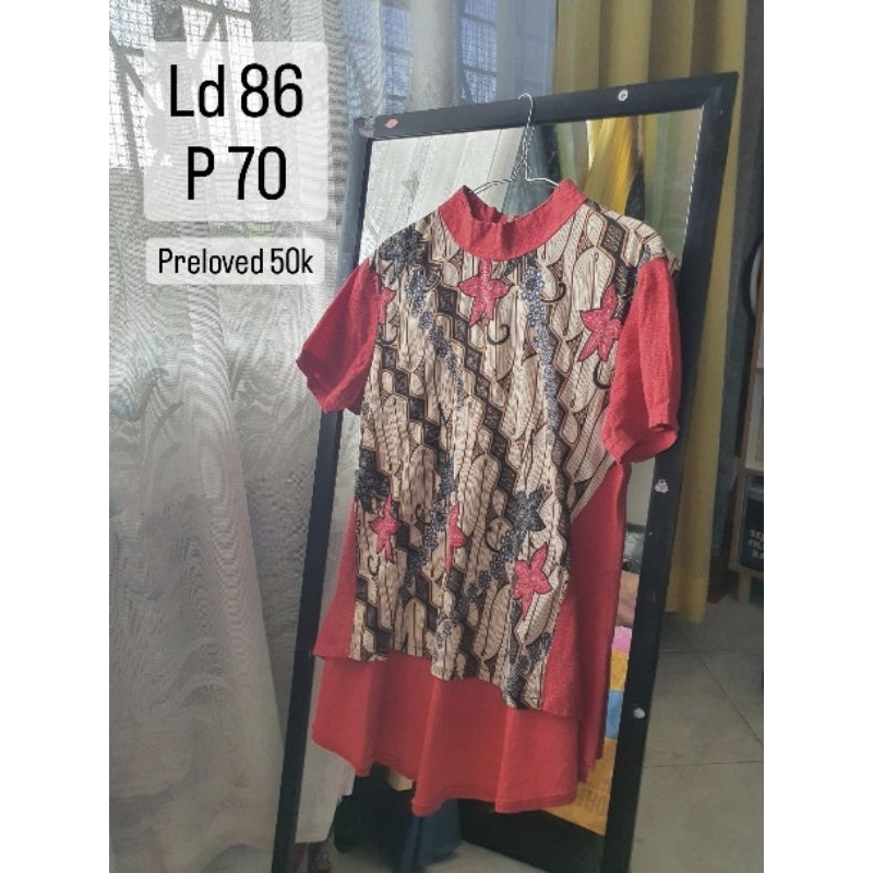 Preloved Top Batik