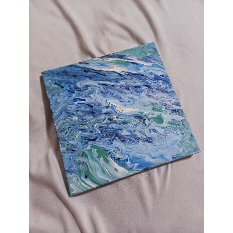 

acrylic painting abstract on canvas