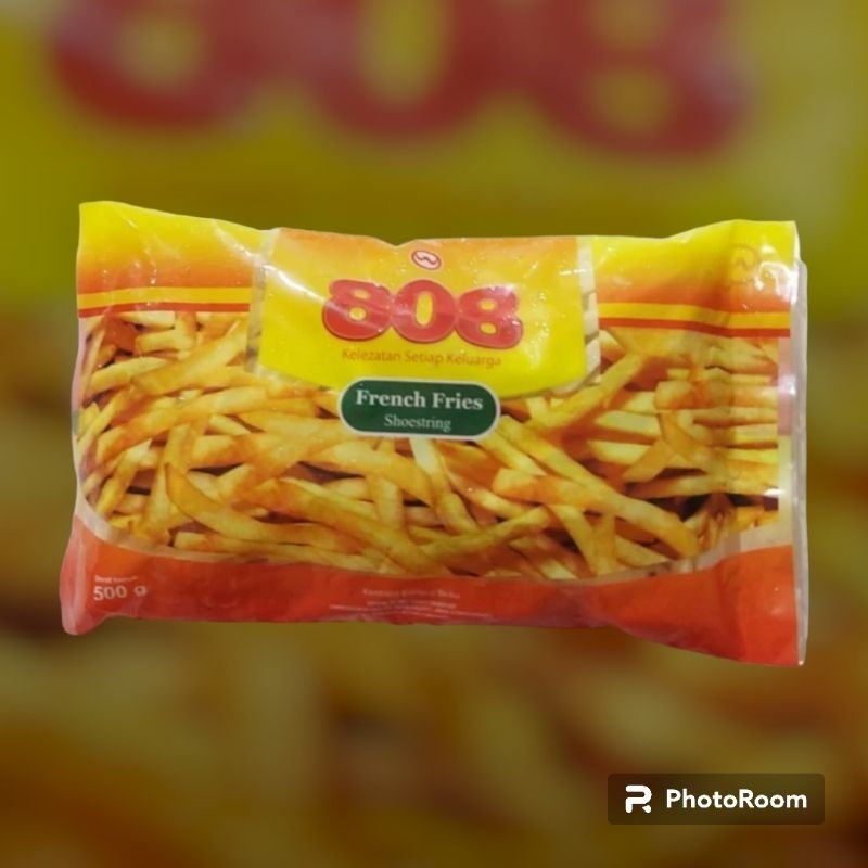 

RN_Frozen - 808 French Fries Kentang Goreng Shoestring Berat Isi 500 Gram. Ready...