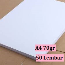 

(ECER 50 LBR) KERTAS HVS A4 70 GR MURAH