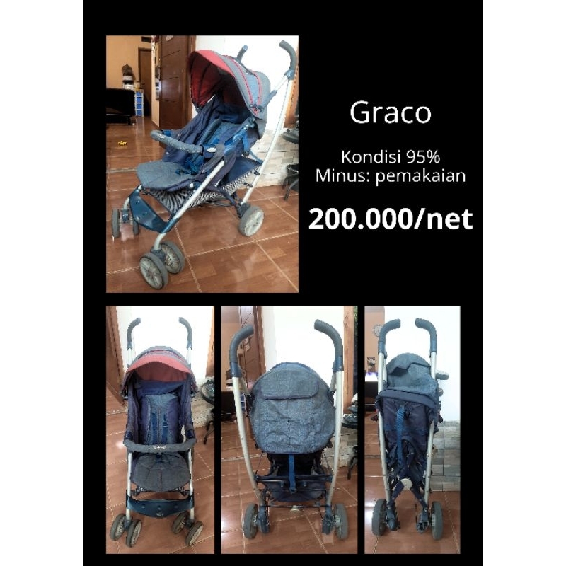 stroller graco / preloved stroller