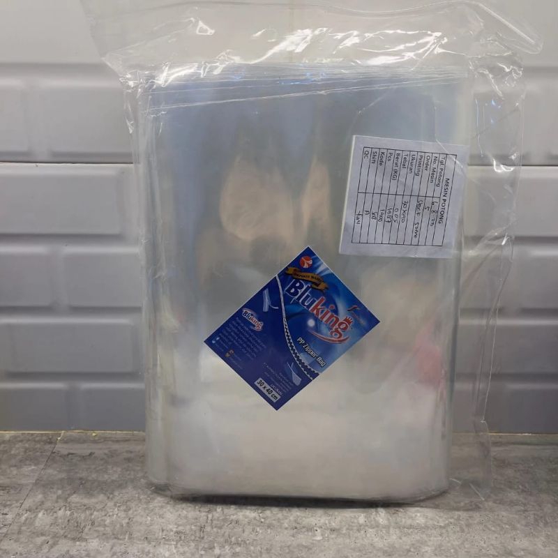 ZIPLOCK PLASTIK KLIP 30X40 ISI 100 LEMBAR / PLASTIK KLIP BLUKING 30X40 / PLASTIK CLIP ZIPPER 30x40