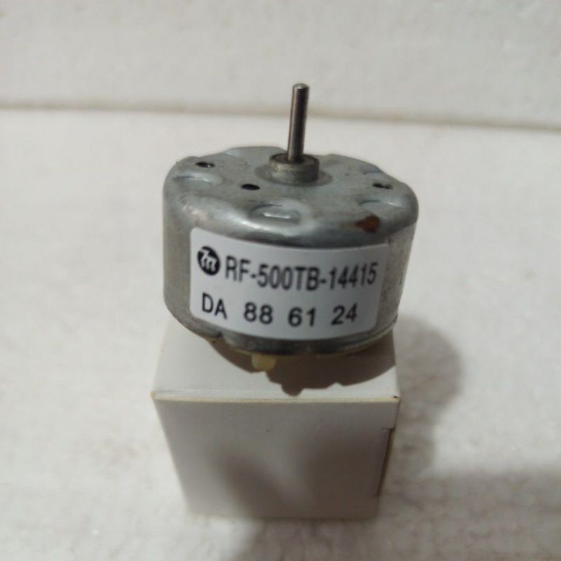 DINAMO MICRO MOTOR RF-500TB 3v-12dc DINAMO TAPE BESAR