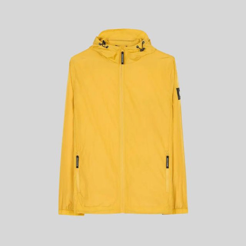 Weekend Offender Technician Hooded Jacket In Yellow