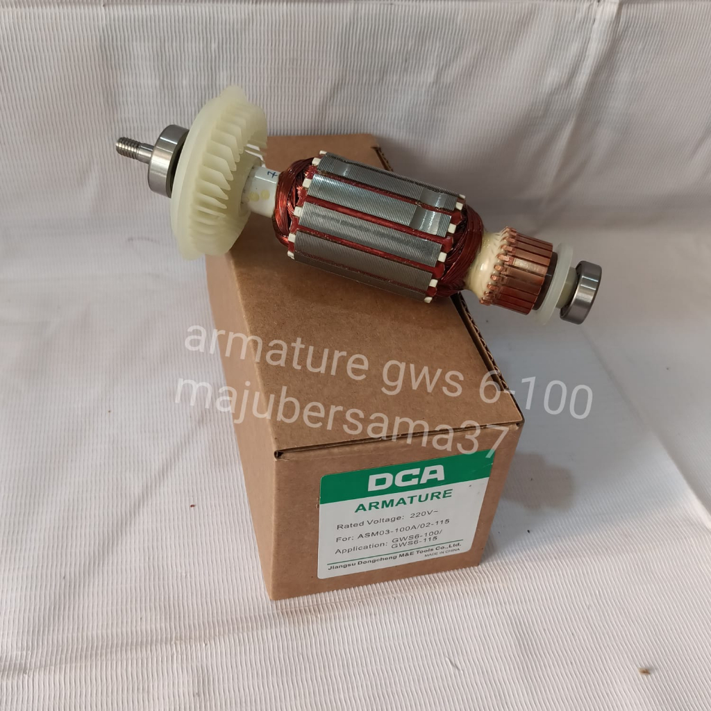Armature gerinda gws6-100 angker mesin gerinda bosch angker gws 6-100 DCA
