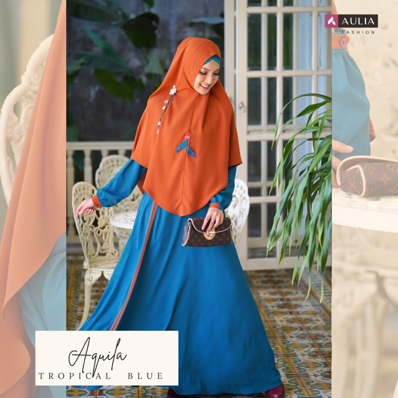 SET GAMIS AQUILA AULIA FASHION