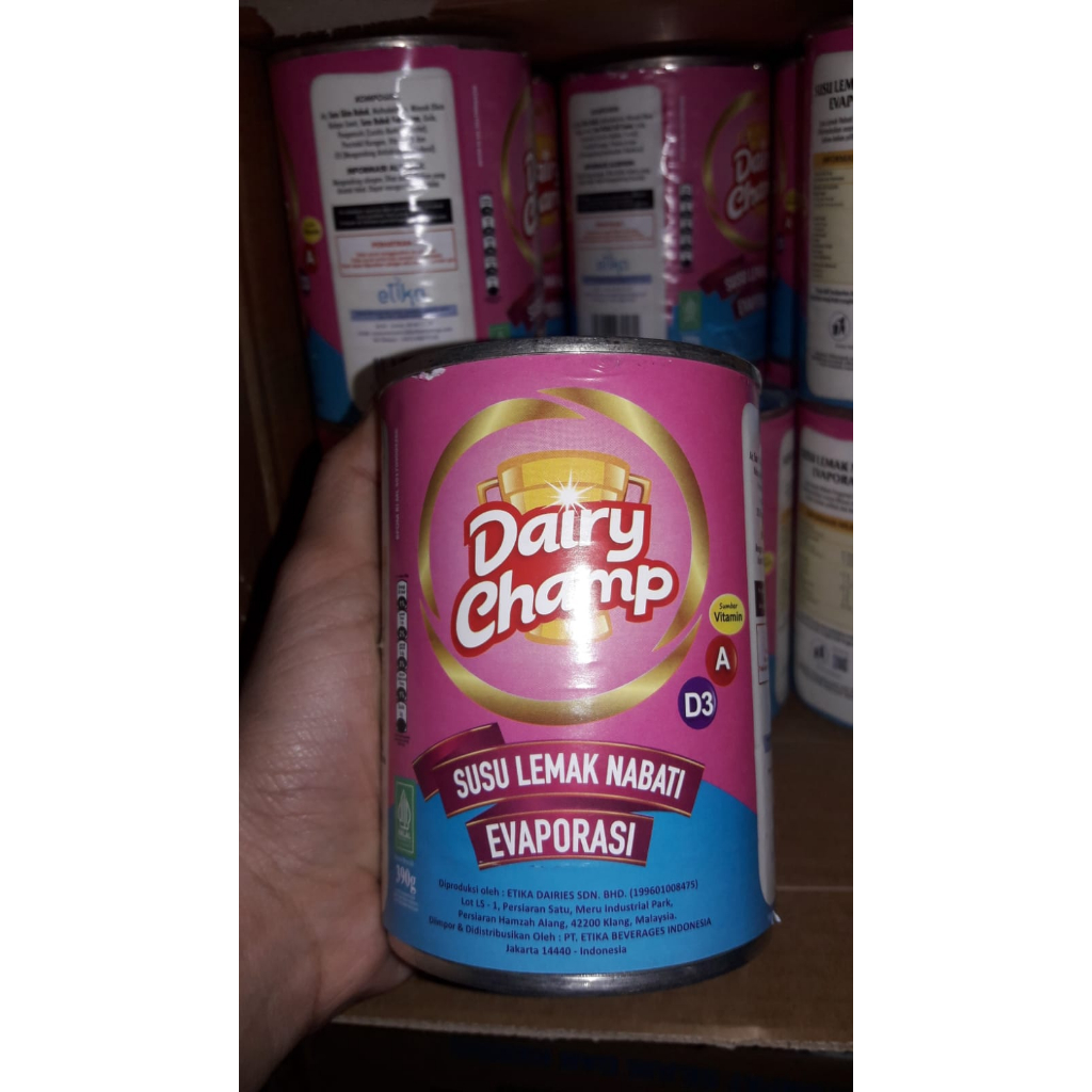 

Susu Evaporasi DairyChamp 390gr