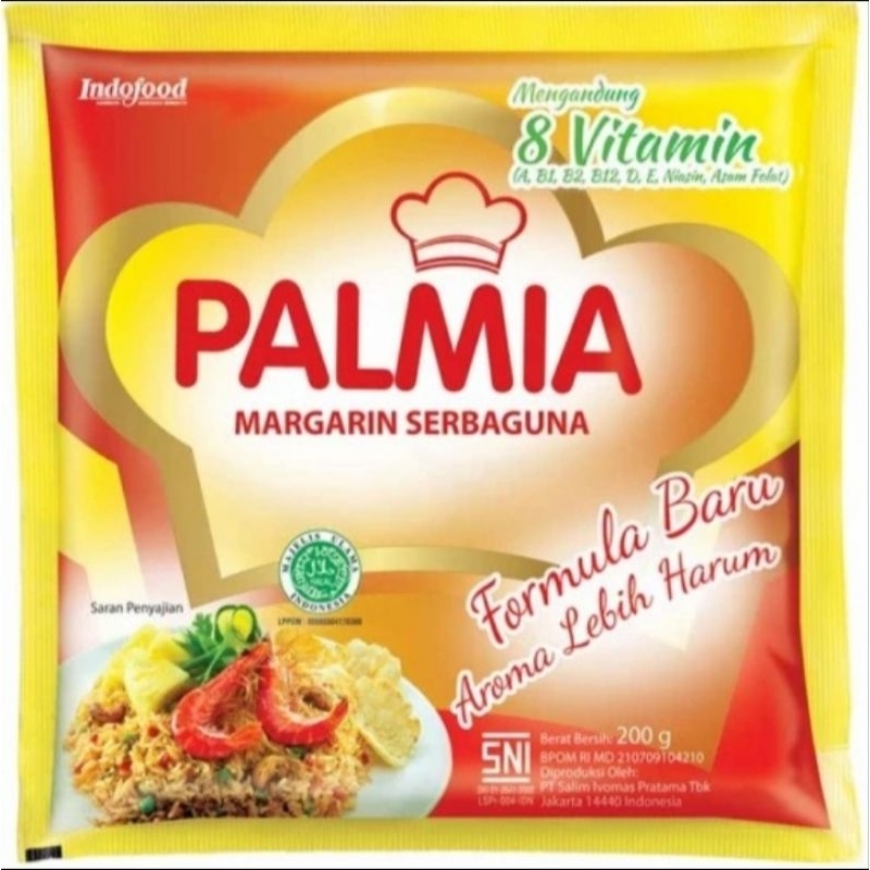 

PALMIA MARGARIN 2 PCS x 200 GRAM