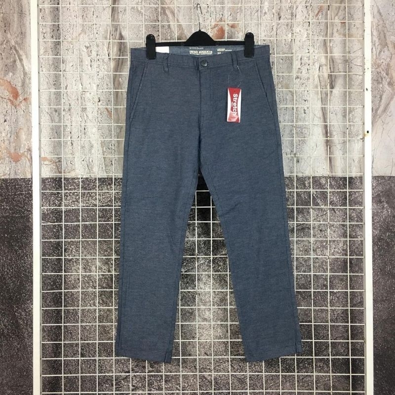 Celana Panjang Pria Chino Slimfit Branded Original Giordano Chinos Pants BNWT . SDA 02631 Second Bek