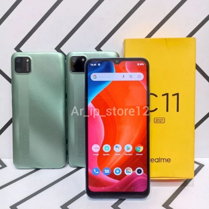 Promo 9.9 Handphone second Realme C11 original resmi free acc