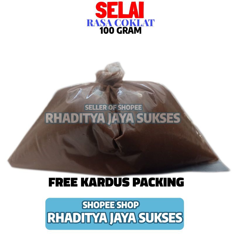 

Selai Coklat 100 Gram Repack (Free Packing Kardus)