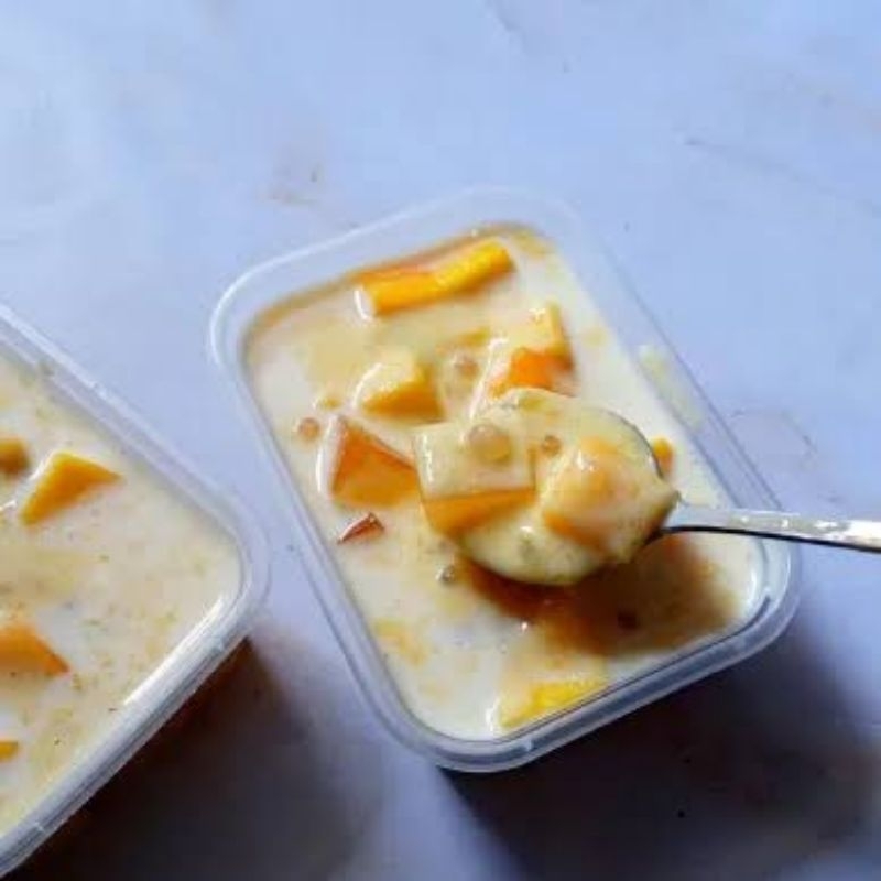 

mango dan berry sago