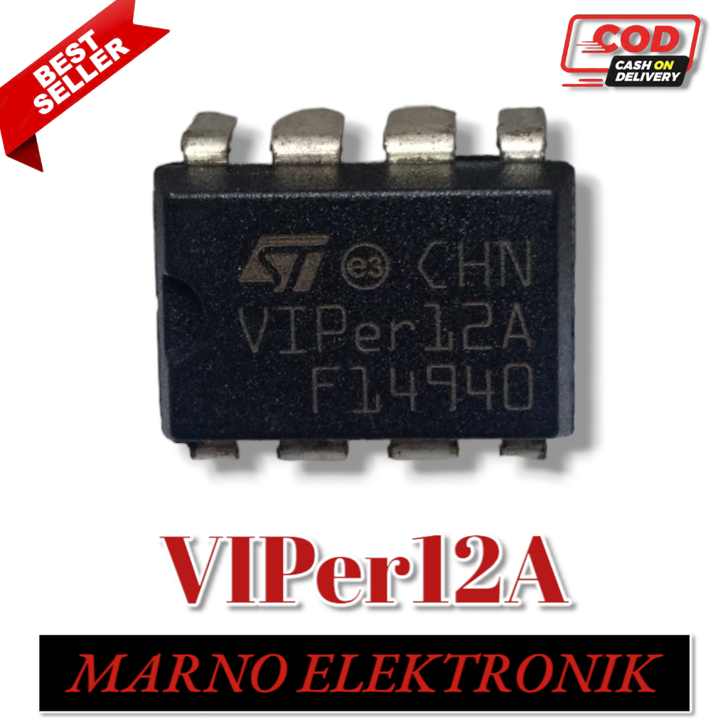 IC VIPer12A VIPer 12A VIPer12 VIPER12A VIPER 12A VIPER12 ASLI ORIGINAL