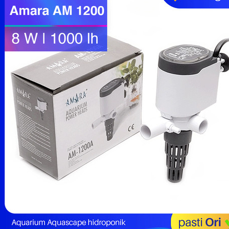 ACI - Amara AM 1200A AM 1200 AM1200 A Mesin Pompa Power Head Aquarium