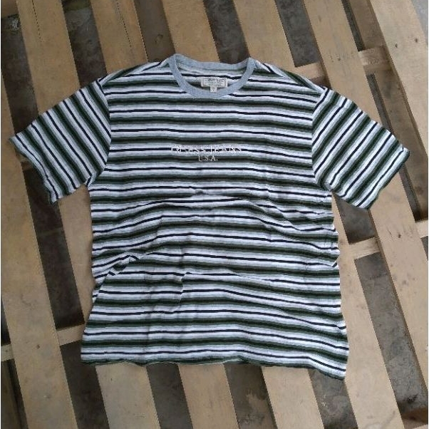 Kaos Salur Stripe Guess Vintage