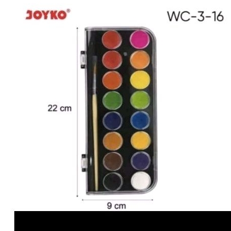 

Cat air padat joyco 16 warna dan 36 warna