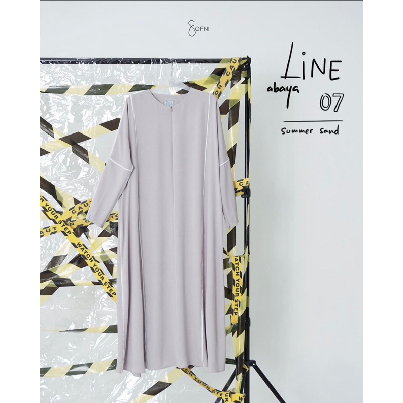 [By Sofni] Line Abaya Batch 2 Summer Sand size S