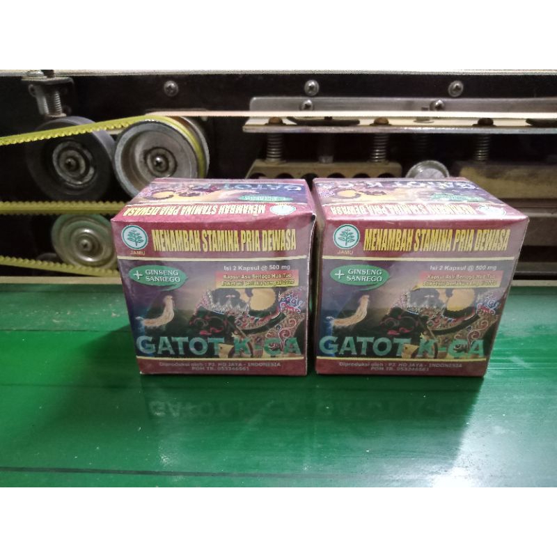 JAMU KUAT GATOTKACA KAPSUL MODERN