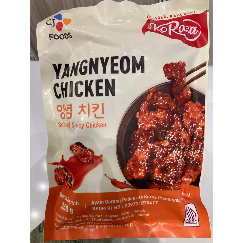 

CJ KoRasa Yanggyeom Chicken 360g