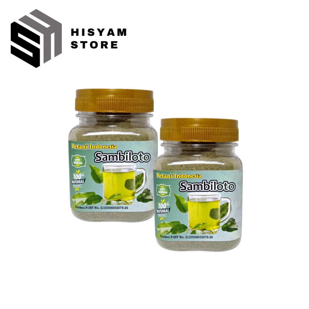 

Sambiloto Bubuk / Andrographis Paniculata Serbuk Kemasan Toples 100 Gram
