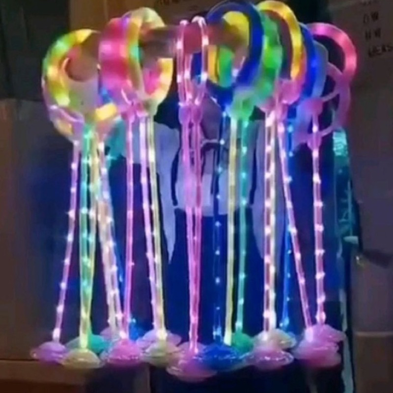 Mainan Anak Hulahop LED - hulapup kaki LED nyala lampu / Mainan Yoyo Kaki Flash Jumping Skipping Bal