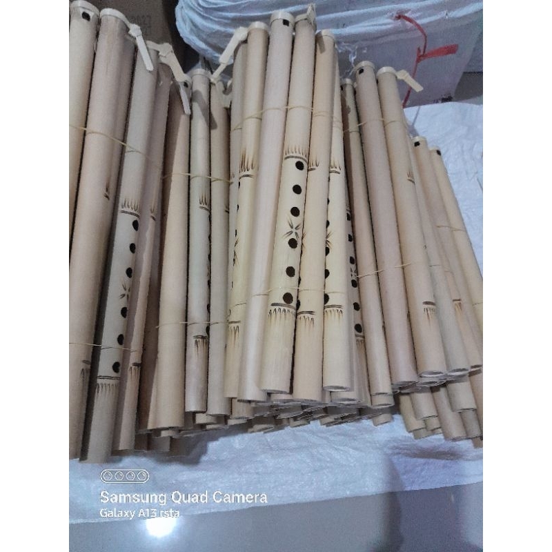 suling bambu lubang 6 panjang
