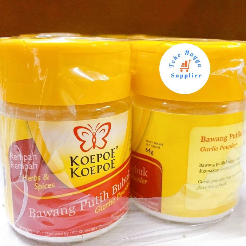

Bawang Putih Bubuk cap Koepoe Koepoe - Garlic Powder