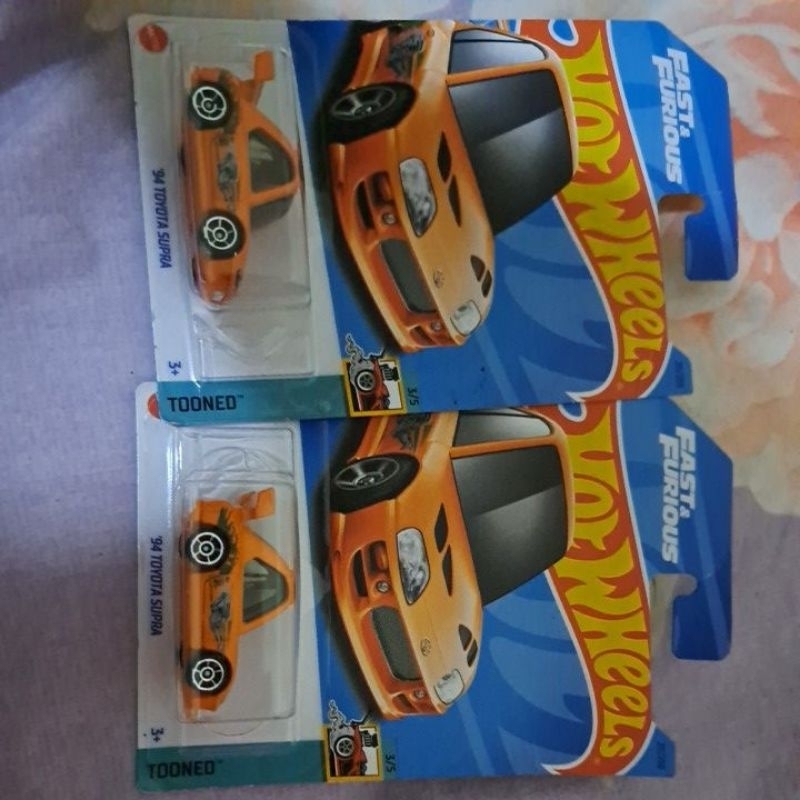 hot Wheels toyota supra mk4 tooned fast and & furious