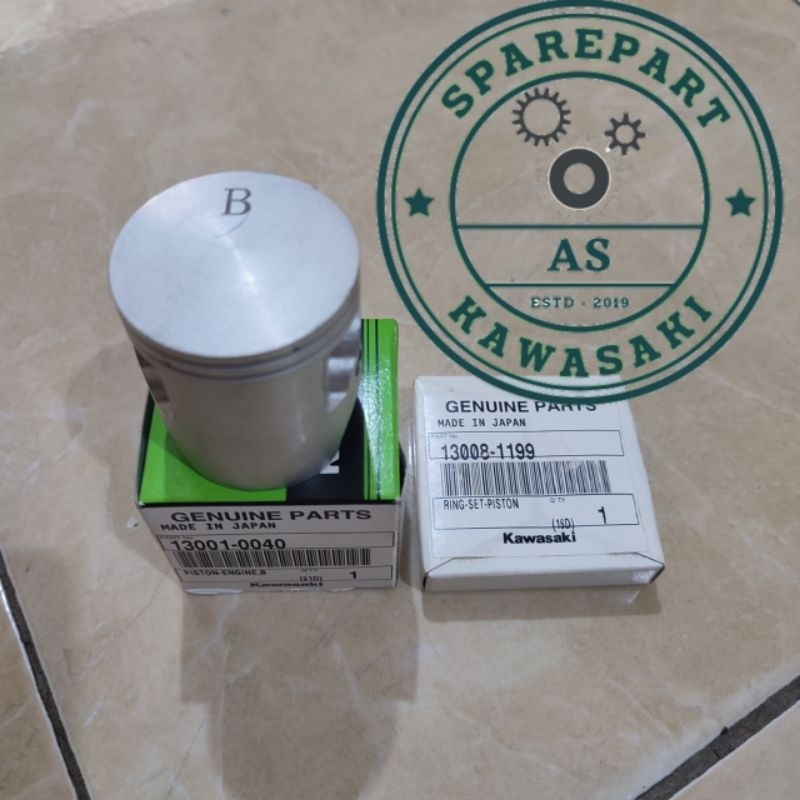 piston kit ring seher kawasaki kx65 kx 65 original