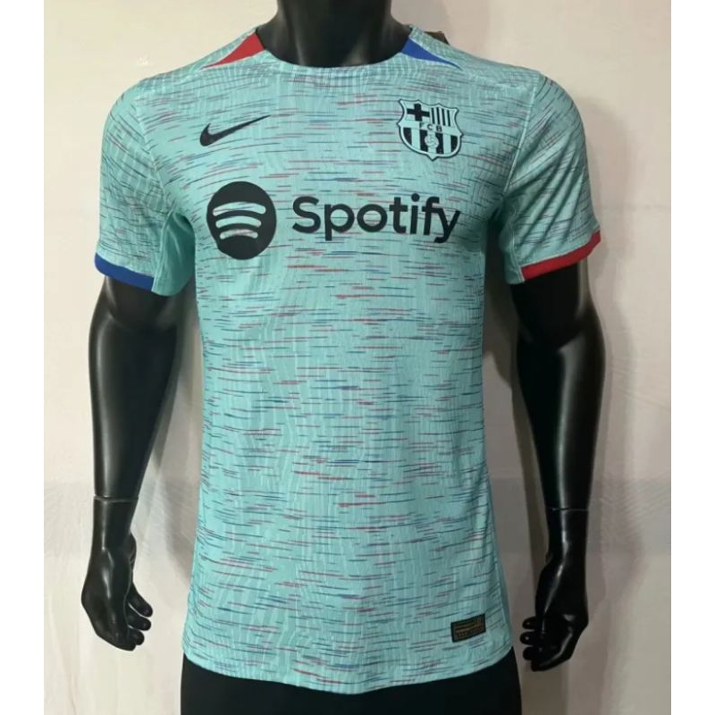 (PLAYER ISSUE) JERSEY BARCELONA 3RD THIRD PI NEW 2024 BAJU JERSEY BOLA MUSIM 23 24 IMPORT