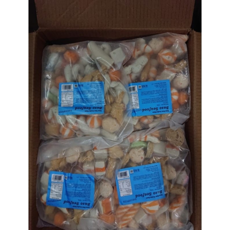 

baso seafood mix kemasan 1kg jakarta utara