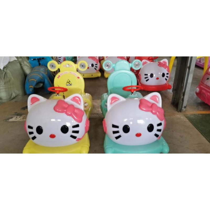 TERBARU Mobil Aki Walking Animal Bumper Car Sistem Koin Impor Aki Charging Sistem