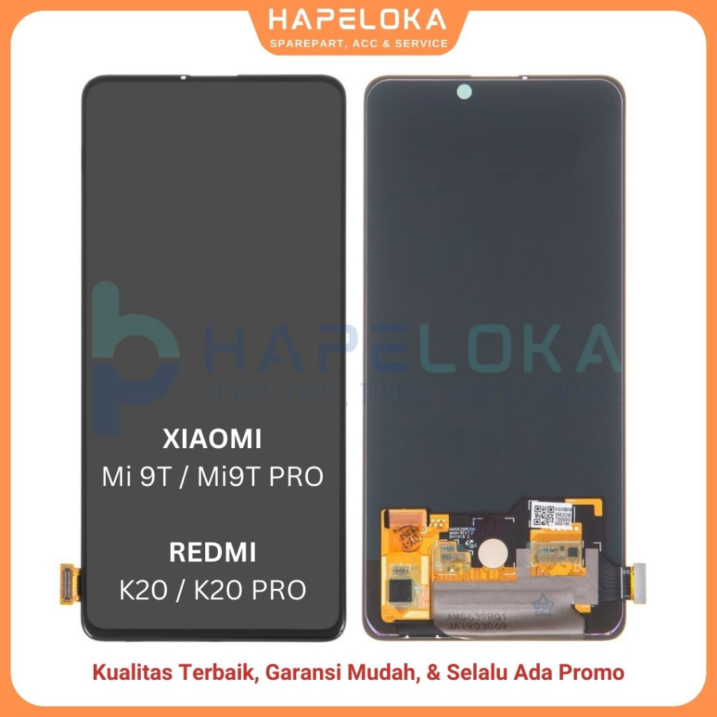 LCD TOUCHSCREEN XIAOMI Mi 9T / Mi9T PRO // REDMI K20 / K20 PRO - ORI COMPLETE