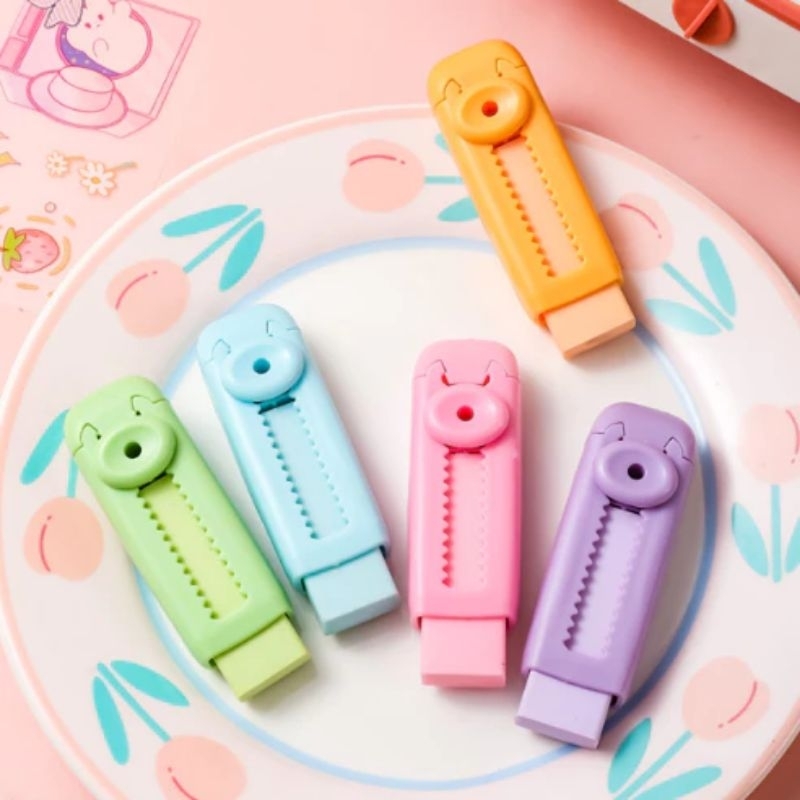 

Penghapus Mekanik Warna Pastel Penghapus Lucu Anak